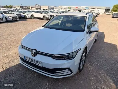 Usado VW Golf VII Life 115 CV (84 kW) 2021 Blanco Utilitario