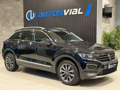 Usado VW T-Roc Sportline 150 CV (110 kW) 2020 Negro SUV
