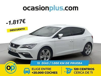 Usado Seat Leon FR 150 CV (110 kW) 2020 Blanco