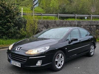 Usado Peugeot 407 Premium 136 CV (100 kW) 2008 Negro Berlina