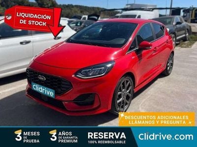 Usado Ford Fiesta ST-Line 125 CV (91 kW) 2022 Rojo Utilitario