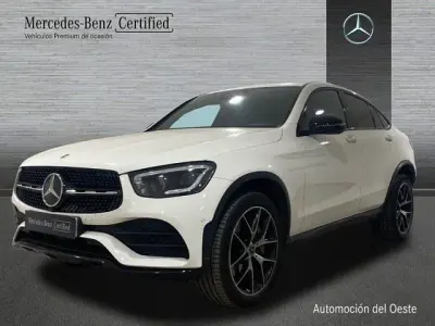 Usado Mercedes GLC300e 333 CV (244 kW) 2023 Blanco polar Coupe