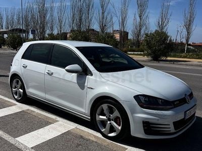 Usado VW Golf VII GTI 230 CV (169 kW) 2013 Blanco Berlina