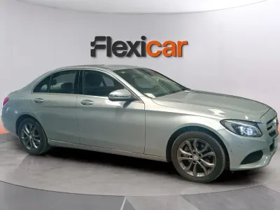 Usado Mercedes C220 AMG line 170 CV (125 kW) 2016 Gris Familiar