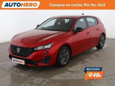 Usado Peugeot 308 Active 131 CV (96 kW) 2022 Rojo Berlina