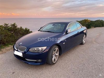 Usado BMW 320 Cabriolet 177 CV (130 kW) 2011 Azul Descapotable