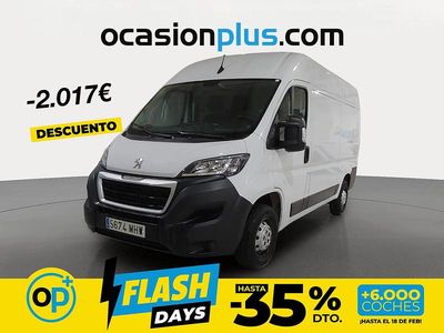 Usado Peugeot Boxer S 140 CV (102 kW) 2023 Blanco Van