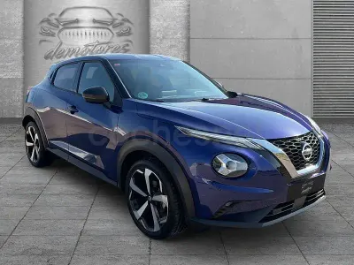 Usado Nissan Juke Tekna 114 CV (83 kW) 2021 Azul SUV