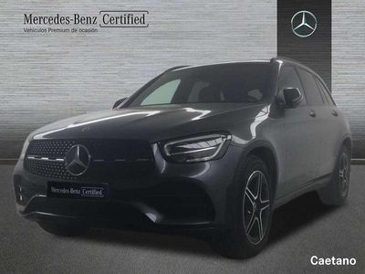 Usado Mercedes GLC220 170 CV (125 kW) 2020 Gris SUV