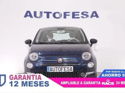 Usado Fiat 500 Lounge 85 CV (62 kW) 2019 Azul Berlina
