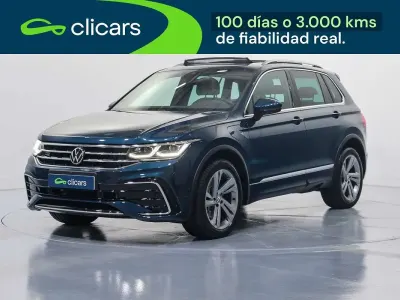 Usado VW Tiguan R-line 245 CV (180 kW) 2022 Azul SUV