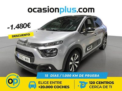 Usado Citroën C3 PureTech 83 CV (61 kW) 2023 Gris Berlina
