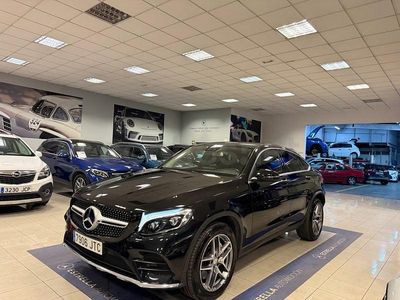 Usado Mercedes GLC220 170 CV (125 kW) 2016 Negro Coupe