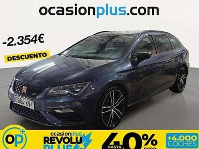Usado Seat Leon ST CUPRA 290 CV (213 kW) 2019 Plateado Familiar