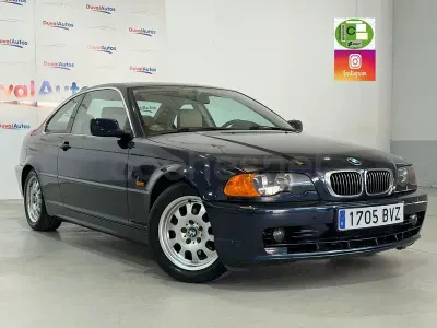 Usado BMW 320 170 HP (125 kW) 2002 Azul Coupé