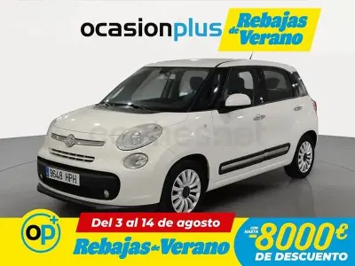 Usado Fiat 500L Lounge 95 CV (69 kW) 2013 Blanco Monovolumen