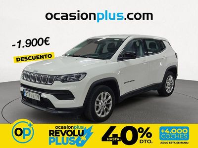 Usado Jeep Compass Longitude 130 CV (95 kW) 2022 Blanco SUV