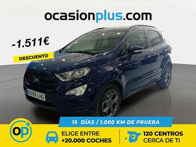 Azul Usado 2020 Ford Ecosport ST-Line SUV | 13.600 € (Precio justo)