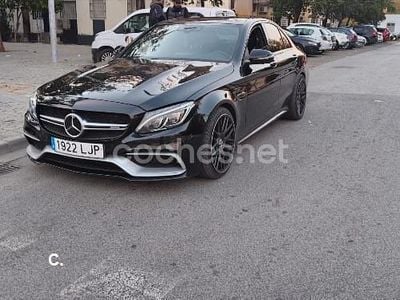 Negro Usado 2016 Mercedes C63S AMG Berlina | 44.700 € (Precio justo)