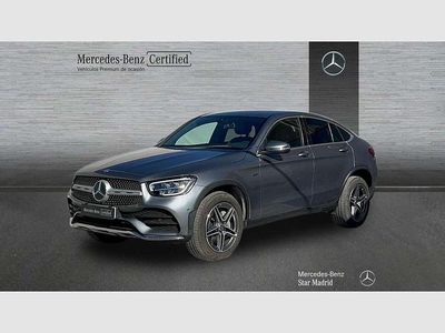 Gris Usado 2021 Mercedes GLC300e Coupe | 47.595 € (Precio justo)