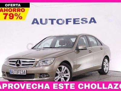 Usado Mercedes C320 Elegance 224 CV (164 kW) 2009 Amarillo Berlina