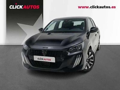 Usado Peugeot 208 Active 101 CV (74 kW) 2024 Negro Utilitario