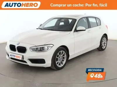Begagnad BMW 118 150 HK (110 kW) 2019 Vit Halvkombi
