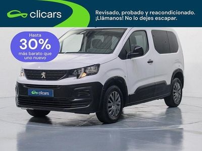 Usado Peugeot Rifter Active 100 CV (73 kW) 2022 Blanco Monovolumen