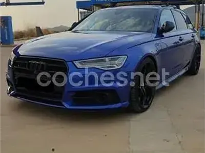 Usado Audi A6 Competition 326 CV (239 kW) 2017 Azul Familiar