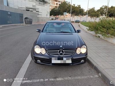 Usado Mercedes CLK240 Avantgarde 170 CV (125 kW) 2002 Azul Coupe