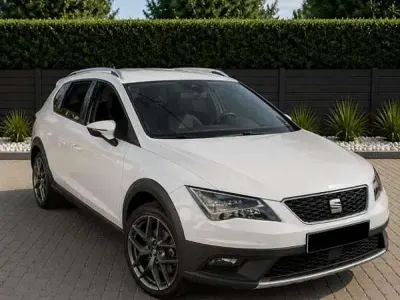 Usado Seat Leon ST FR 184 CV (135 kW) 2015 Blanco Familiar