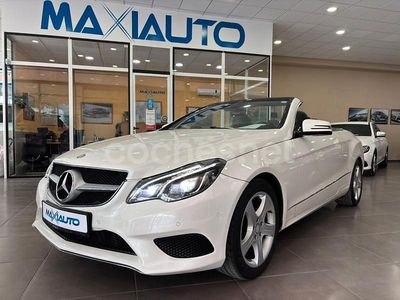 Blanco Usado 2014 Mercedes E220 Descapotable | 22.900 € (Precio justo)