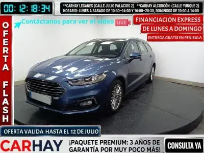 Usado Ford Mondeo Trend 188 CV (138 kW) 2022 Azul Berlina