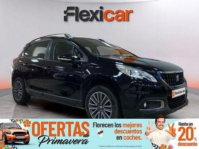 Usado Peugeot 2008 Style 110 CV (80 kW) 2017 Negro SUV