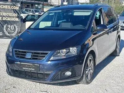 Usado Seat Alhambra Style 150 CV (110 kW) 2016 Azul Monovolumen