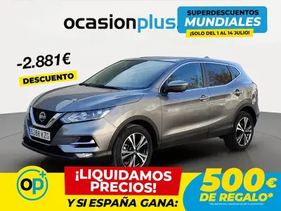Usado Nissan Qashqai N-Connecta 150 CV (110 kW) 2019 Gris SUV