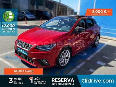 Usado Seat Ibiza FR 115 CV (84 kW) 2019 Rojo Berlina