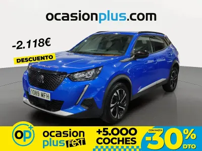 Usado Peugeot 2008 Allure 100 CV (73 kW) 2023 Azul SUV