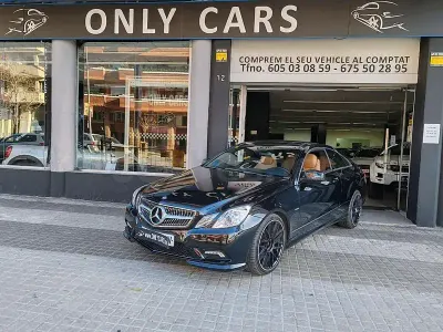 Occasion Mercedes E220 170 PK (125 kW) 2013 Zwart Coupé