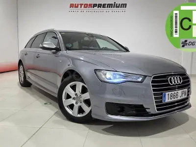 Usado Audi A6 S-Line 190 CV (139 kW) 2016 Gris / plata Familiar