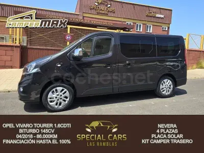 Usado Opel Vivaro 145 CV (106 kW) 2018 Negro Monovolumen