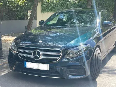 Usado Mercedes E350 258 CV (189 kW) 2017 Negro Berlina
