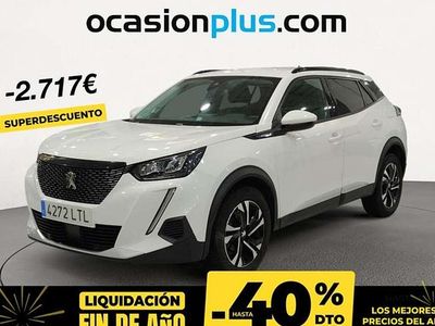 Blanco Usado 2021 Peugeot 2008 Allure SUV | 12.273 € (Buen precio)