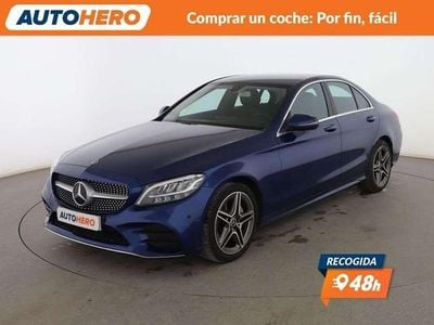 Azul Usado 2020 Mercedes C200 Elegance Berlina | 26.380 € (Super precio)