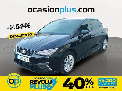 Usado Seat Ibiza FR 110 CV (80 kW) 2023 Negro Berlina