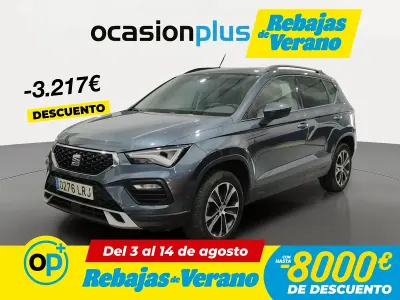 Usado Seat Ateca Style 150 CV (110 kW) 2021 Gris SUV