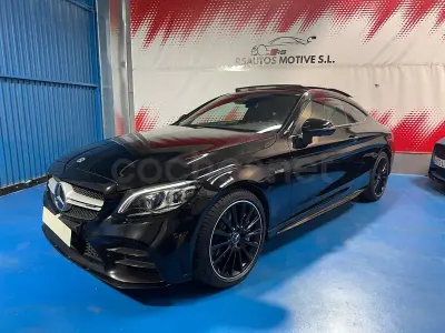 Usado Mercedes C43 AMG 390 CV (286 kW) 2021 Negro Coupe