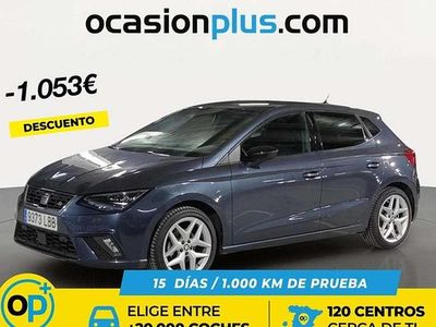 Usado Seat Ibiza FR 116 CV (85 kW) 2019 Gris Utilitario