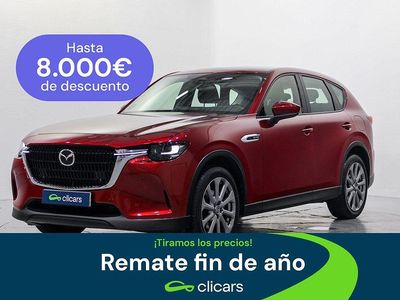 Rojo Usado 2023 Mazda CX-60 Exclusive-Line SUV | 36.990 € (Precio justo)