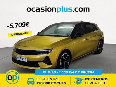 Używany Opel Astra 130 KM (95 kW) 2024 Żółty Sedan/Limuzyna